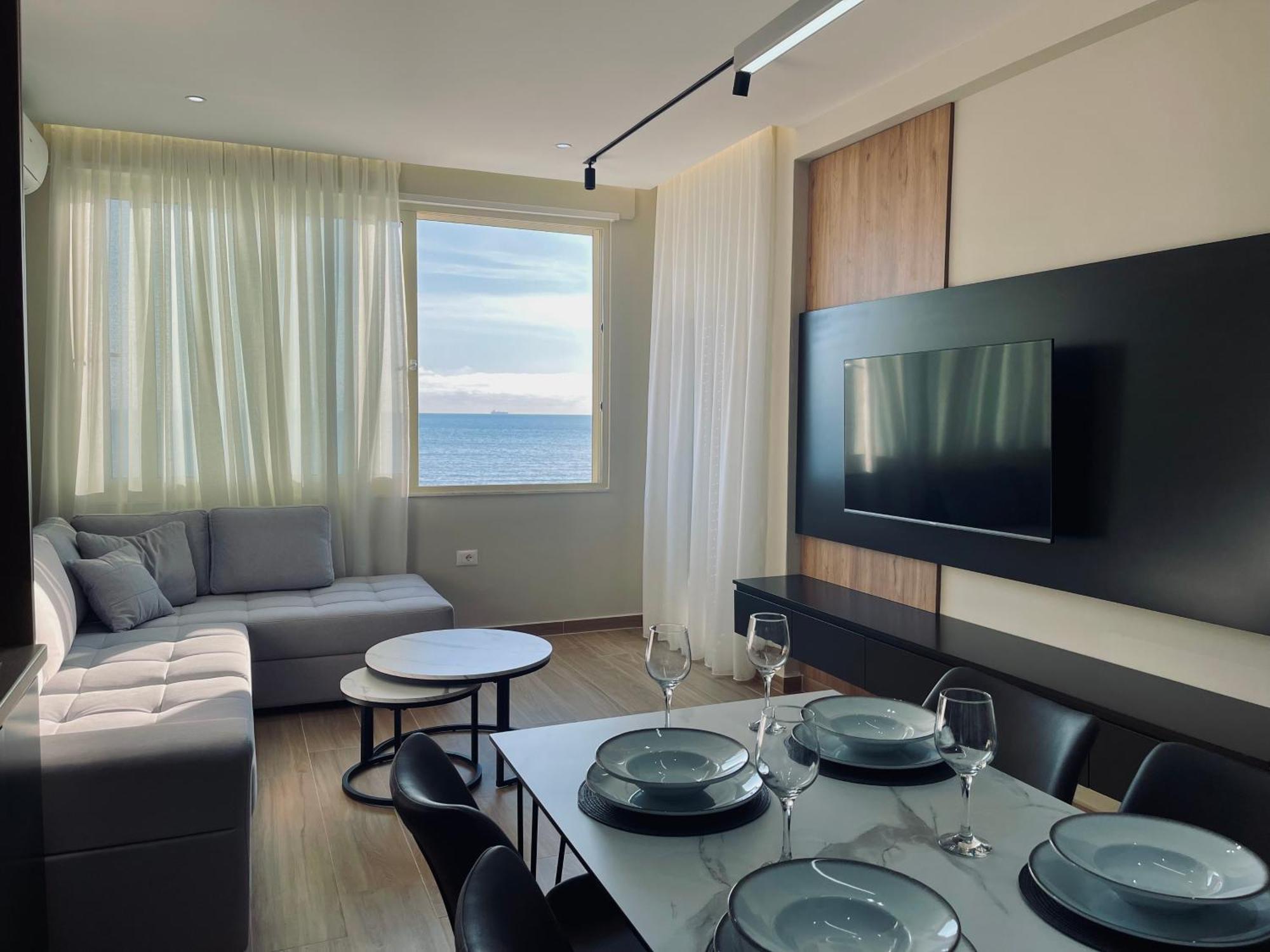 Luxurious Dreamy Seaview Apartment Durres Exterior photo